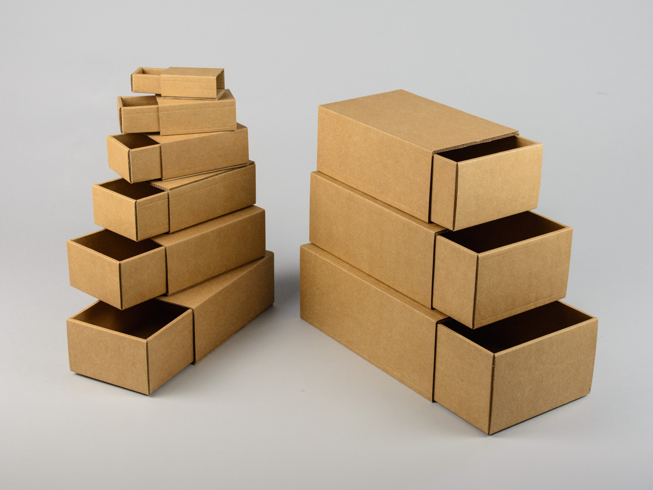 Matchbox-type newman boxes