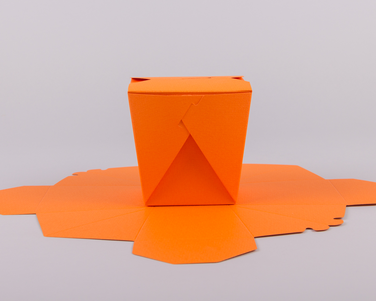 origami newman customboxes orange