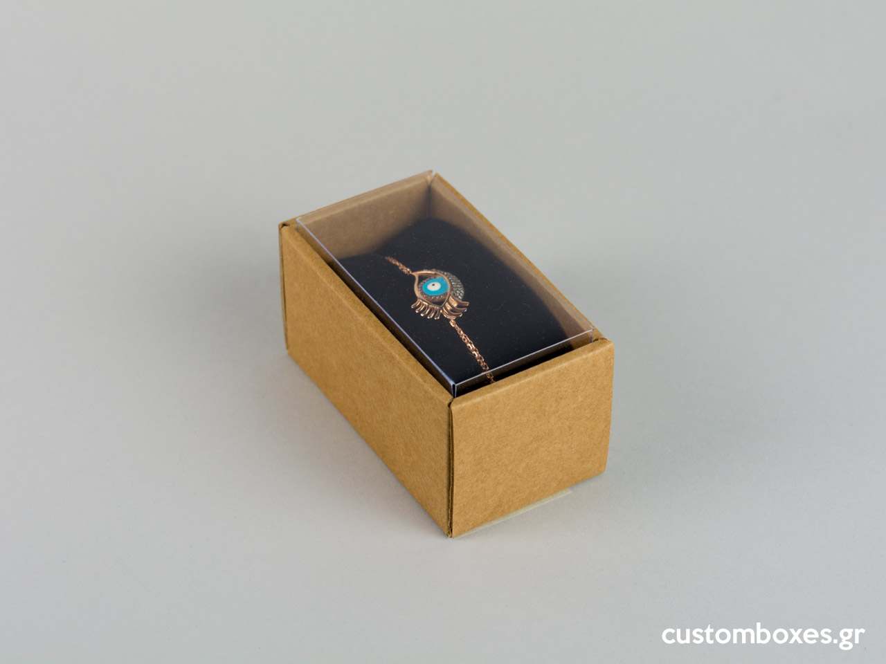 Eco-friendly boxes for bracelet and wristwatch Black