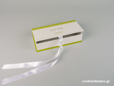luxury box with ribbons