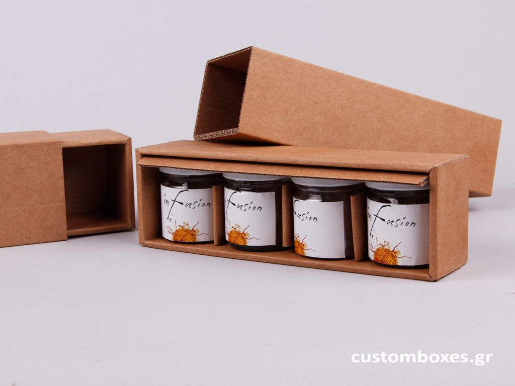 kraft custom made box honey